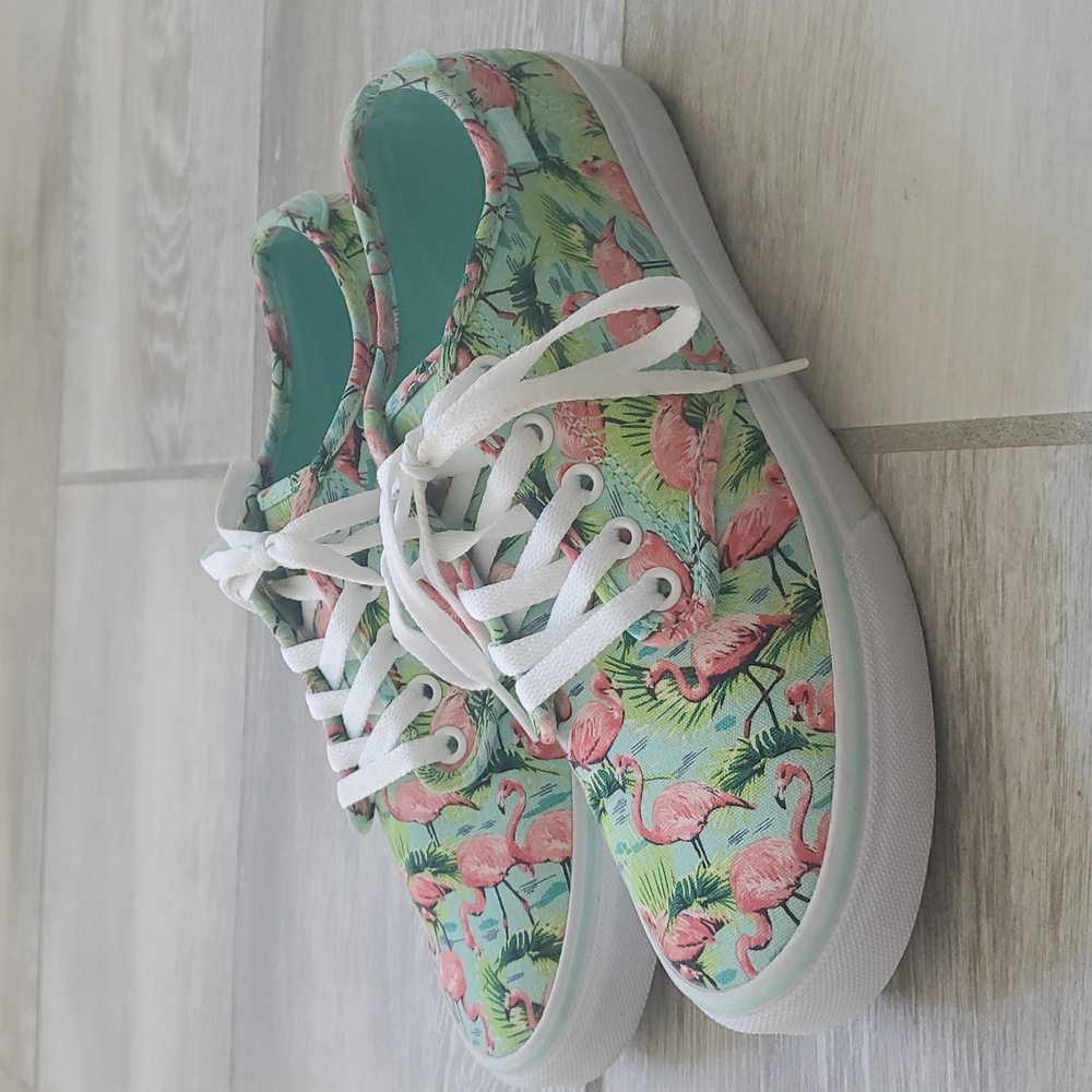 Vans Ultra Cush Flamingo Lace Up Sneakers | Vans Flamingo Atwood Sneakers